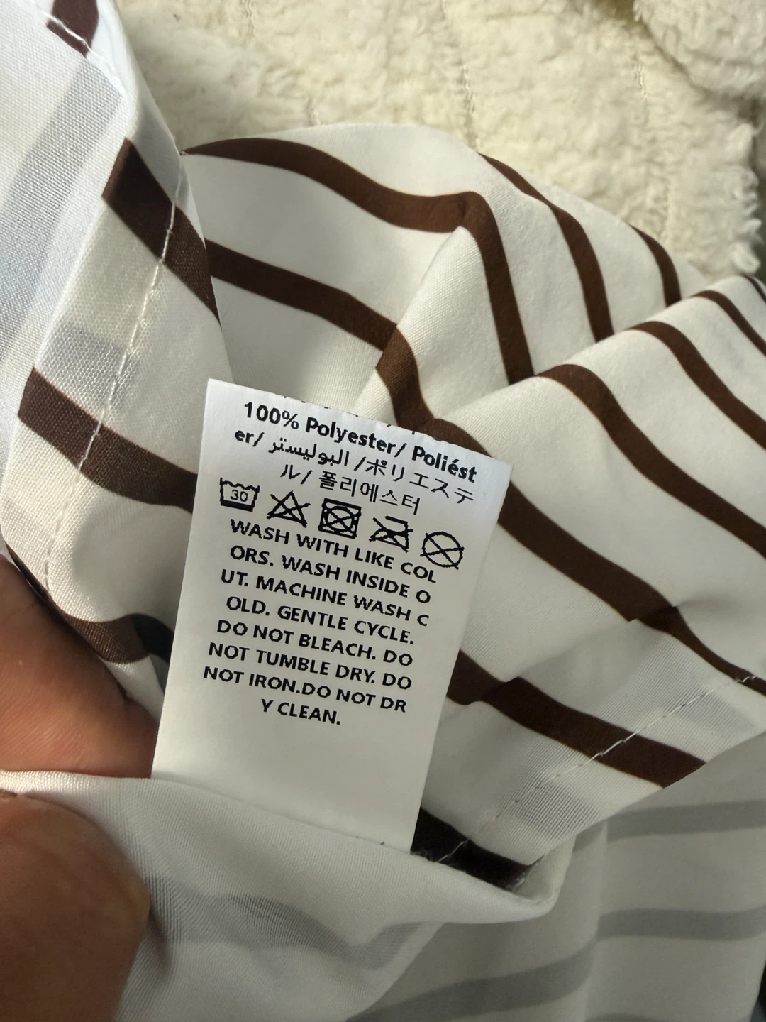 Striped button-up shirt - photo 3