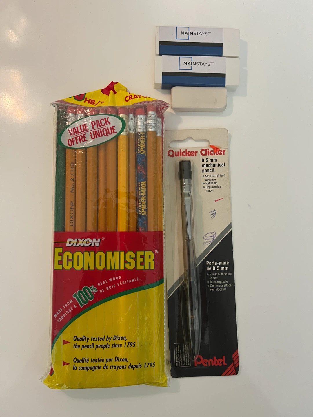 New - 30 Pencils, 1 Mechanical Pencil and 3 Erasers