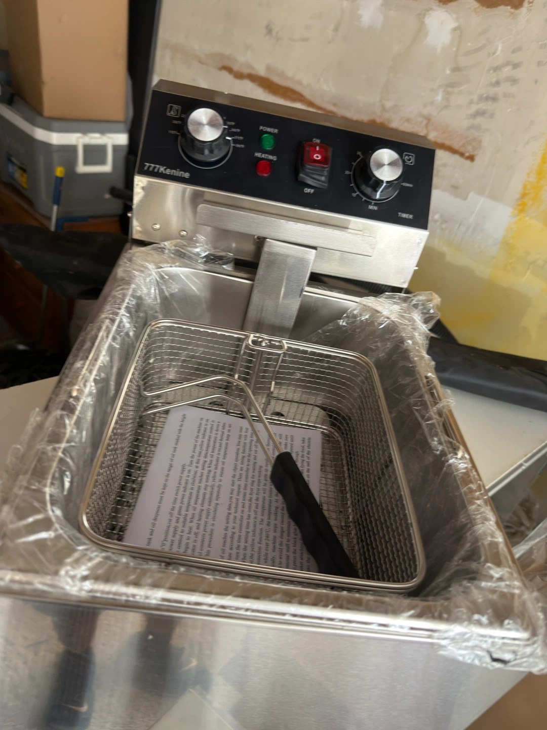 777Kenine Stainless Steel Deep Fryer - photo 3