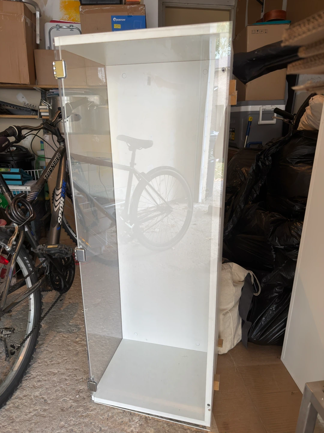 IKEA Detolf Glass Display Cabinet