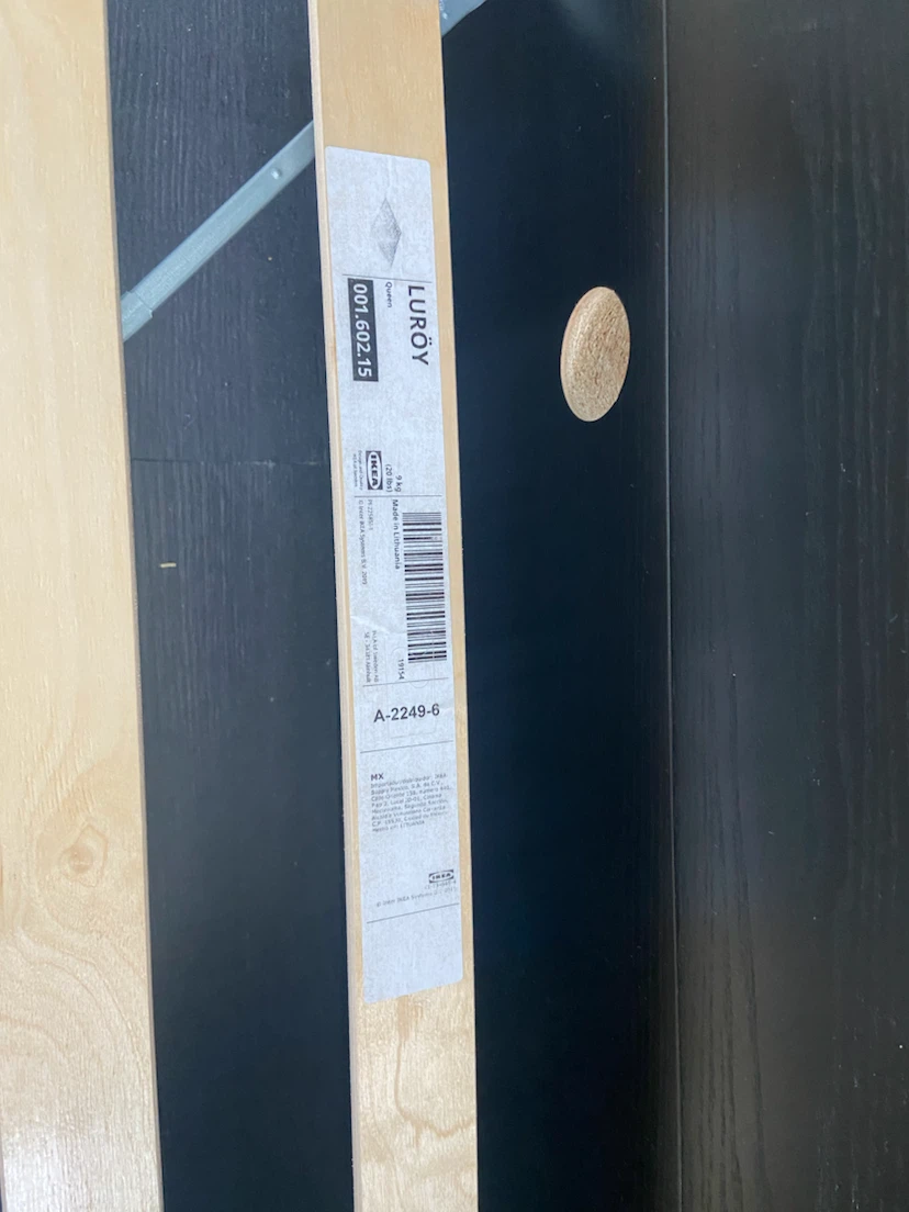 IKEA Malm Queen size bed frame with LURÖY slats - photo 5