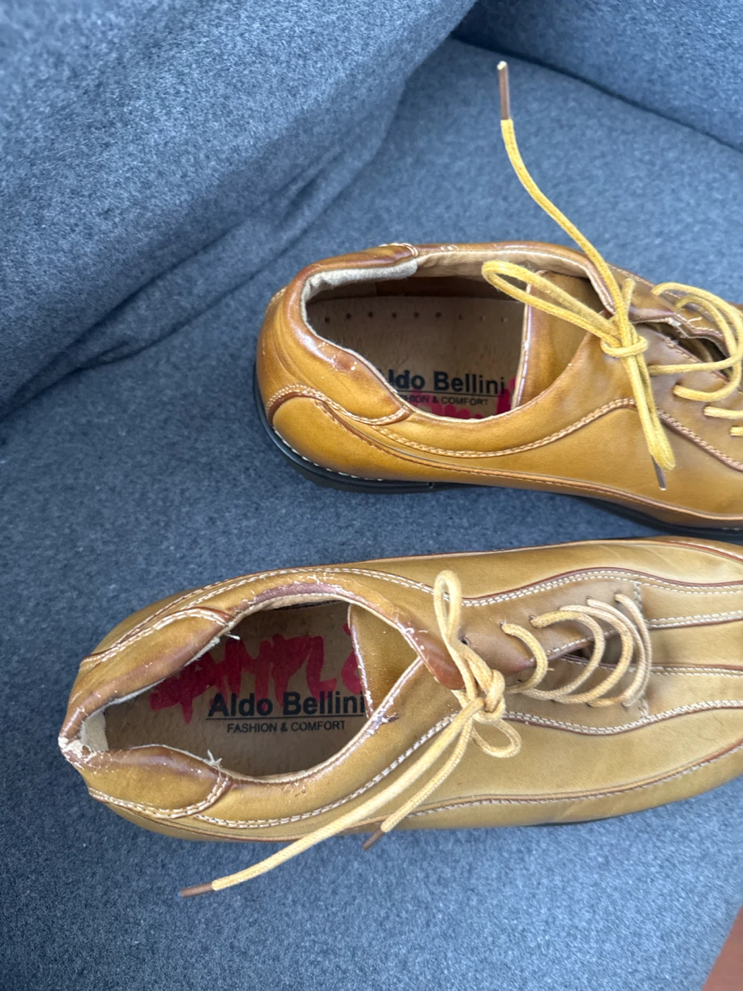 Aldo Bellini Tan Shoes Size 7 - photo 2