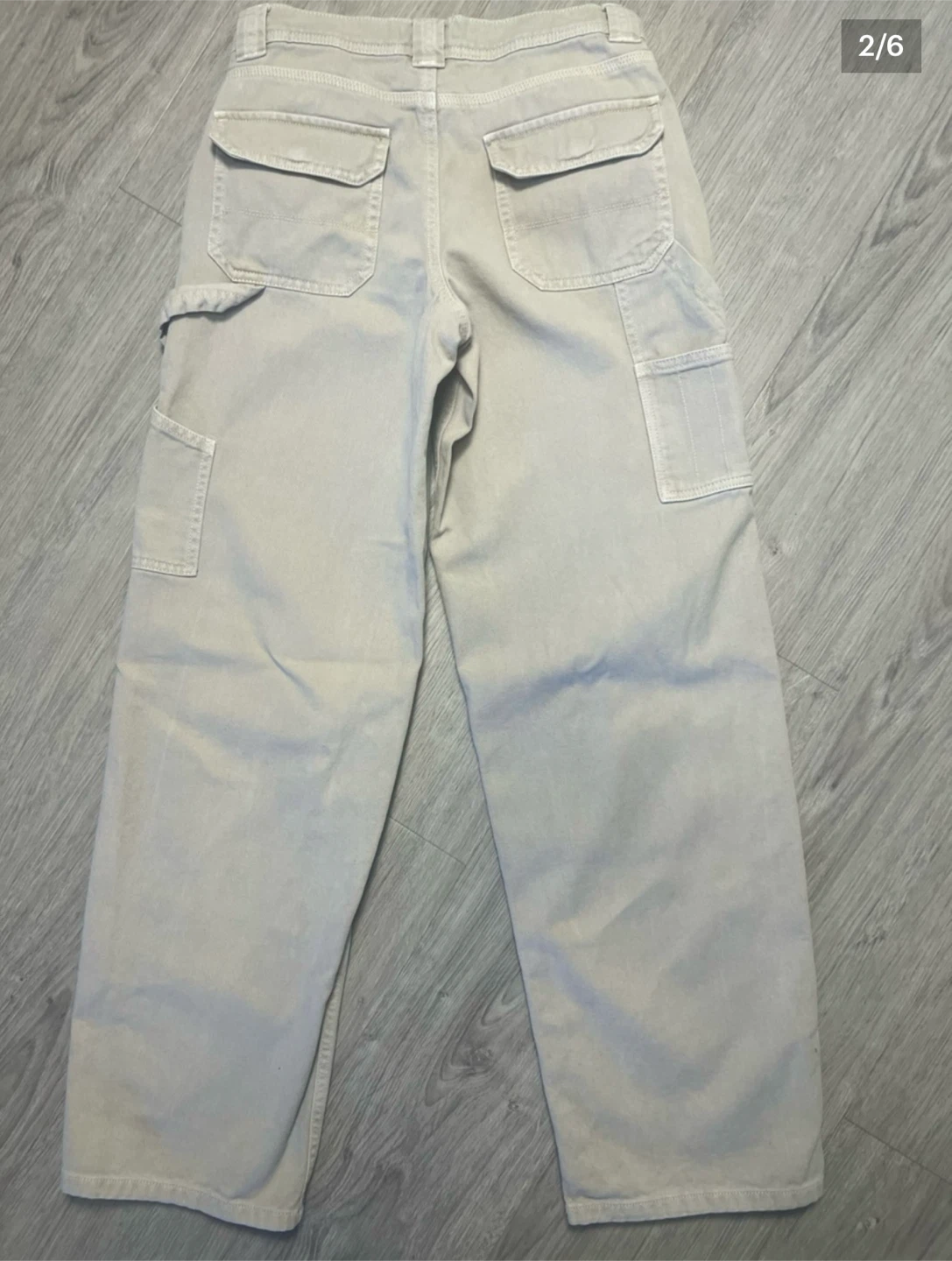 Garage Beige Carpenter Pants - photo 2
