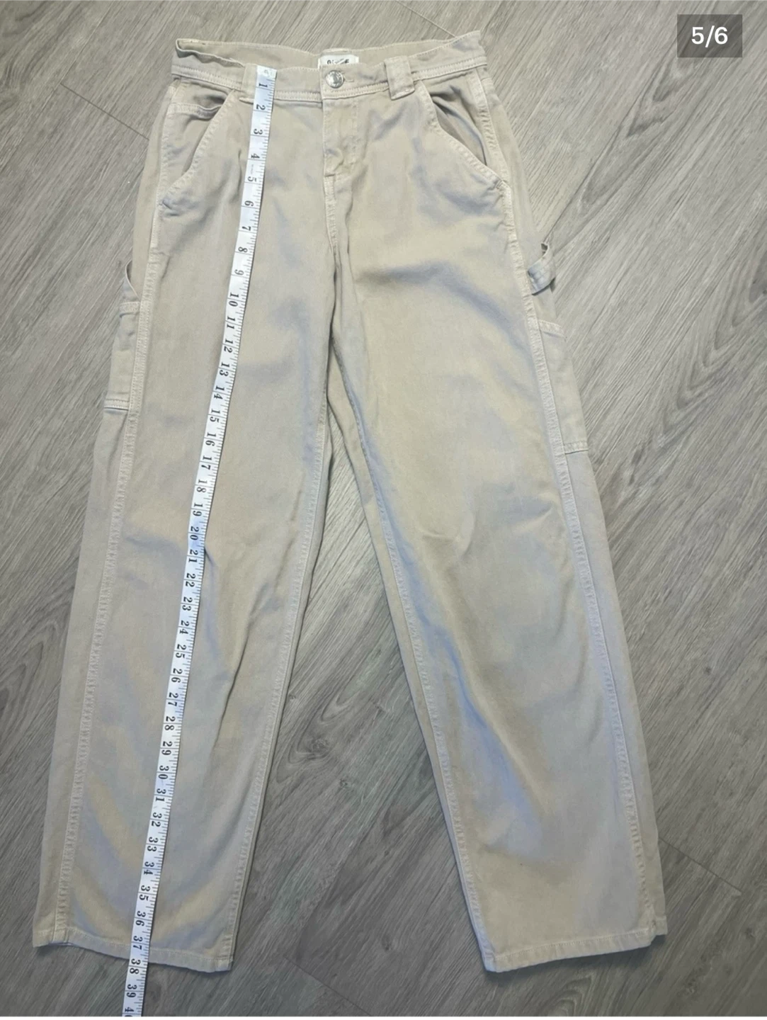 Garage Beige Carpenter Pants - photo 5
