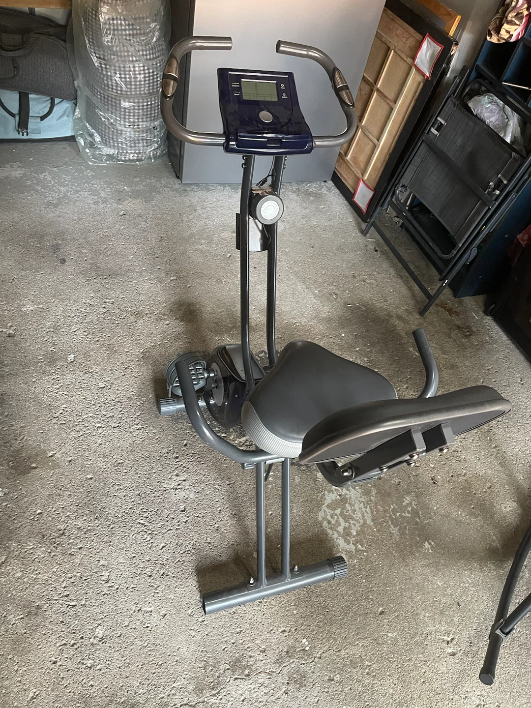 Folding Recumbent Exercise Bike