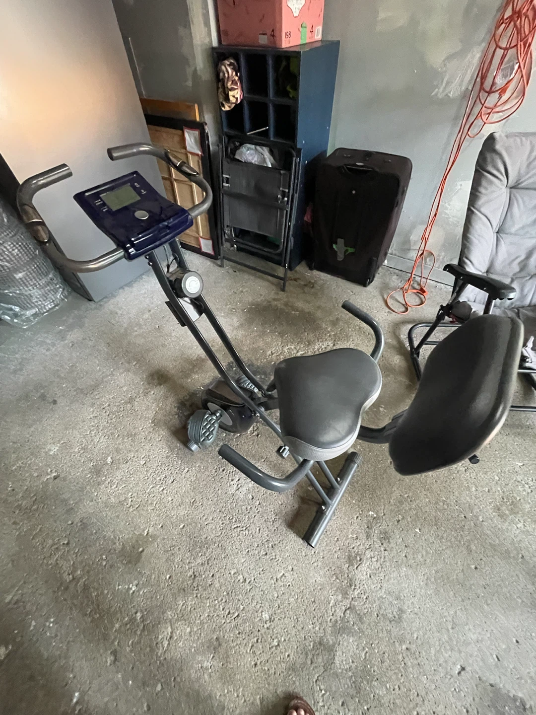 Folding Recumbent Exercise Bike - photo 2
