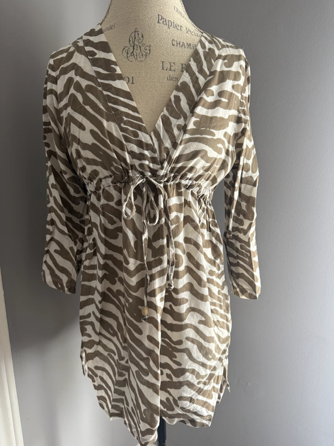 Capelli New York Animal Print Cover Up