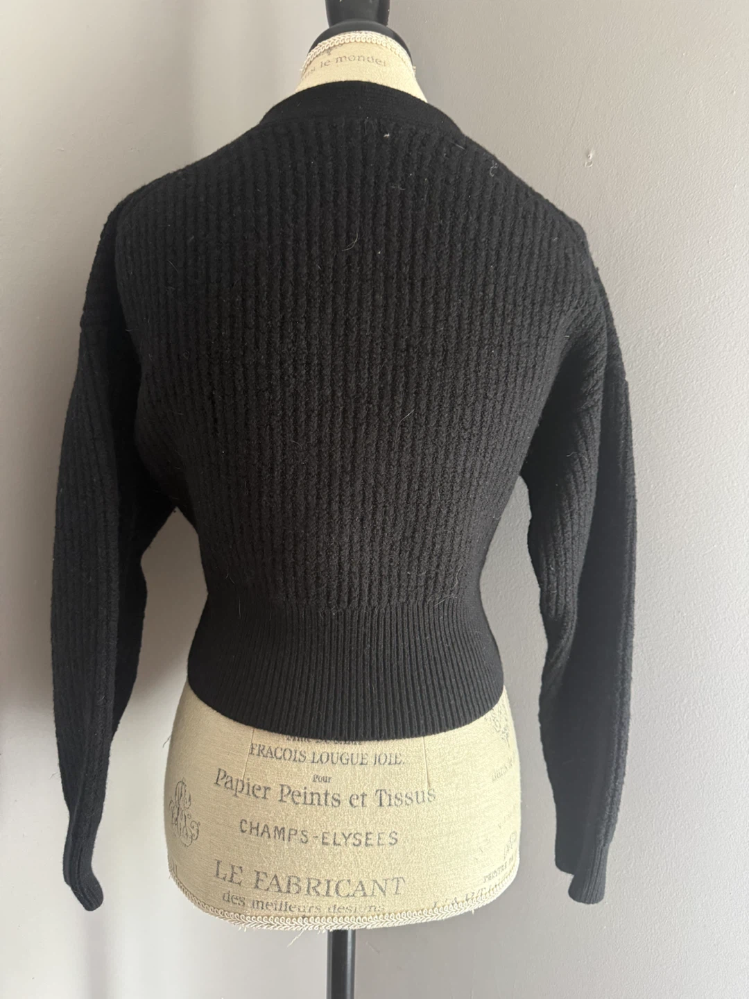 Babaton Black Button-Up Cardigan - photo 2