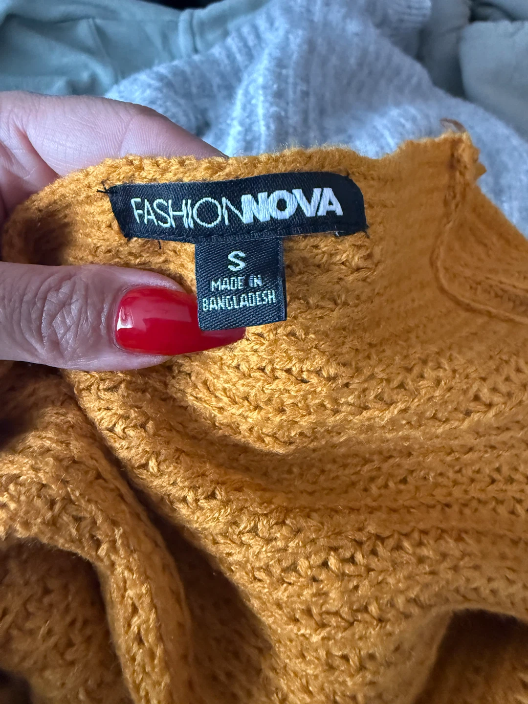 Fashion Nova Mustard Twist-Back Sweater - photo 3