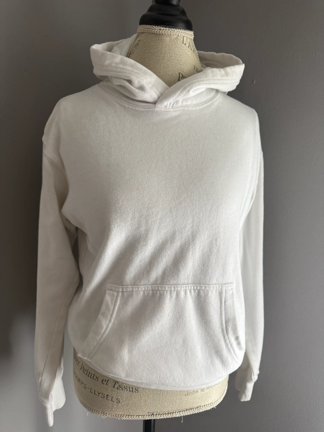 Buffalo David Bitton White Hoodie