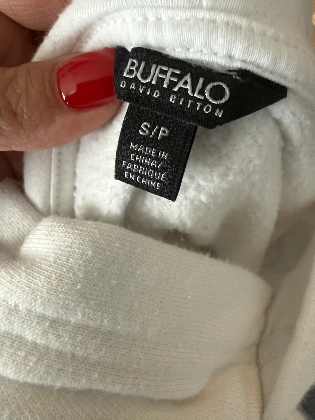 Buffalo David Bitton White Hoodie - photo 2