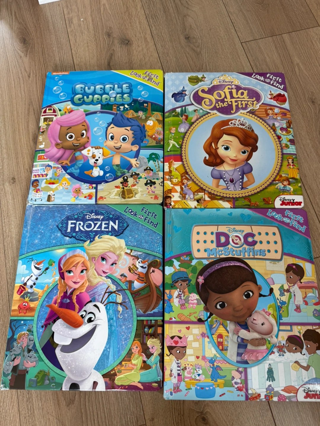 Set of 4 First Look and Find Books