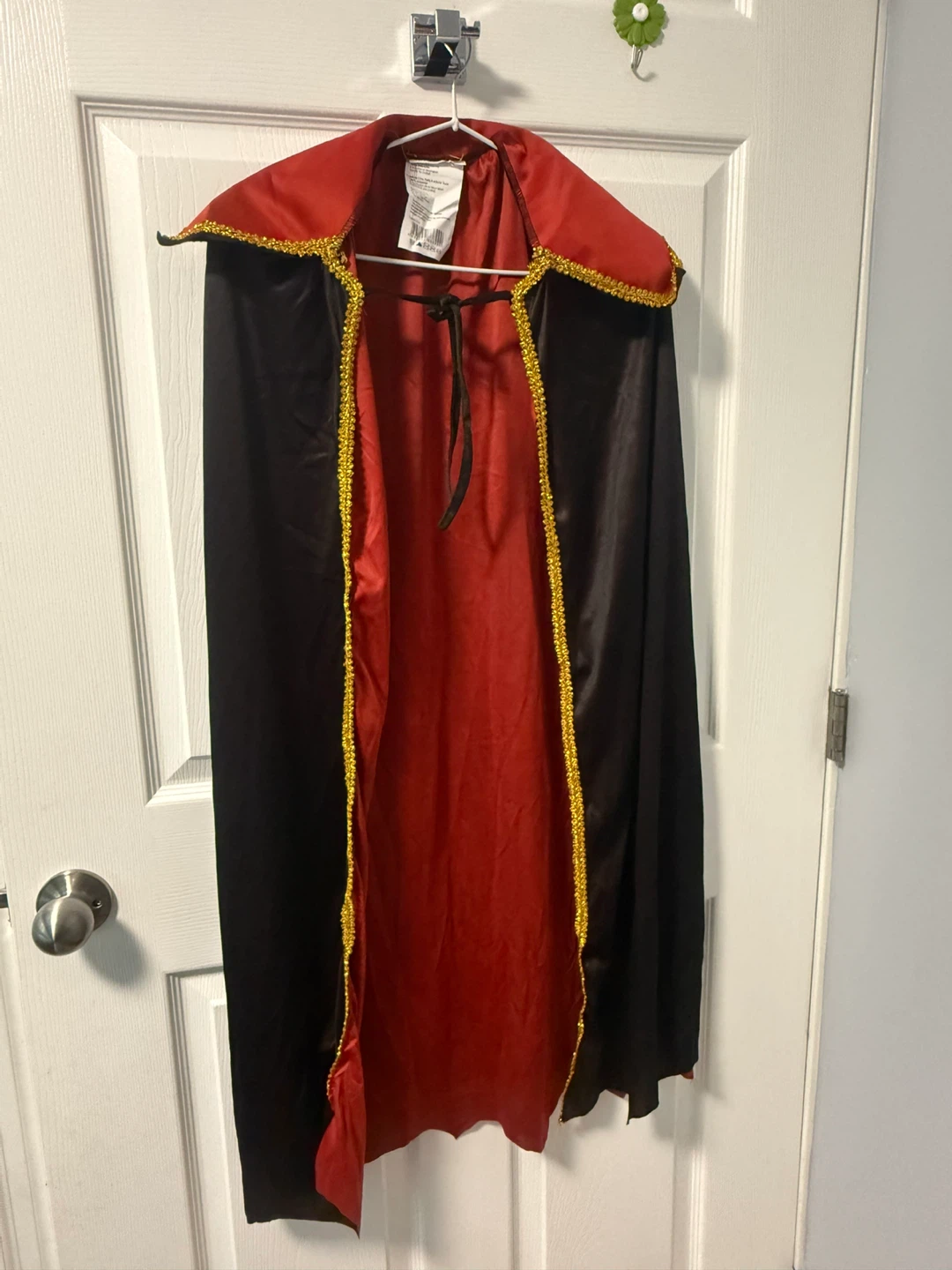 Black and Red Costume Cape