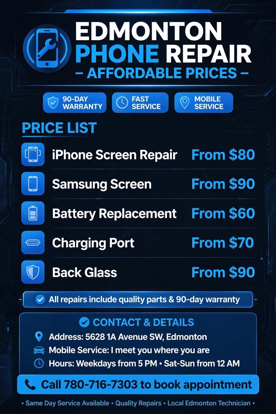 Edmonton Phone Repair Services