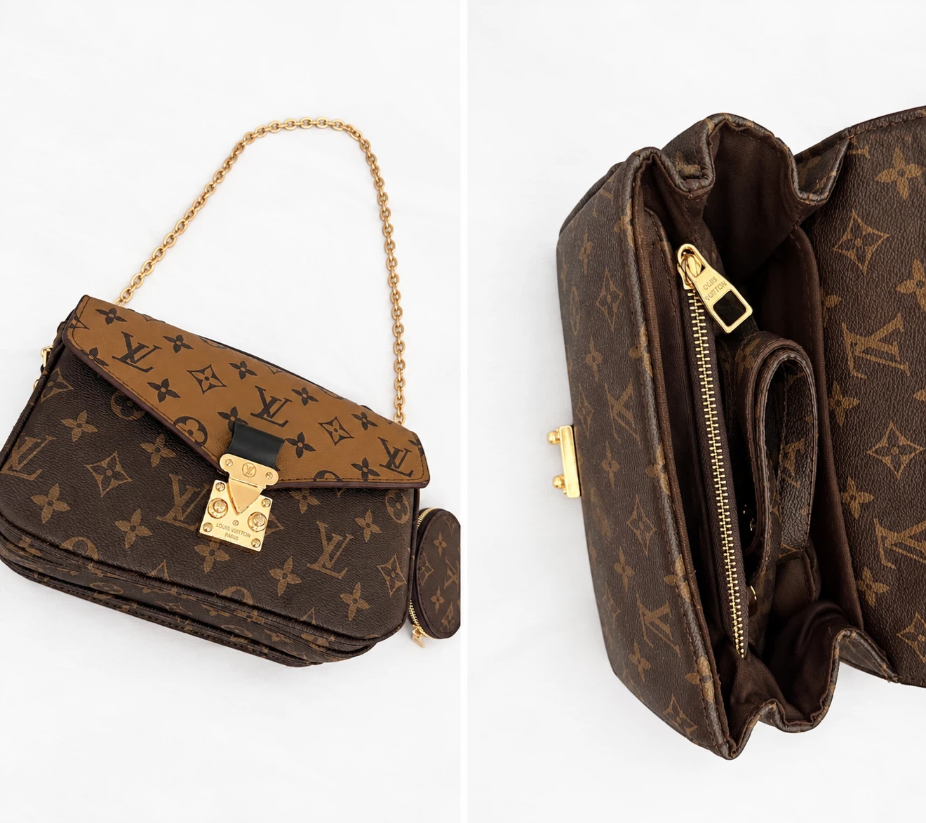 Louis Vuitton Metis Pochette Reverse Monogram