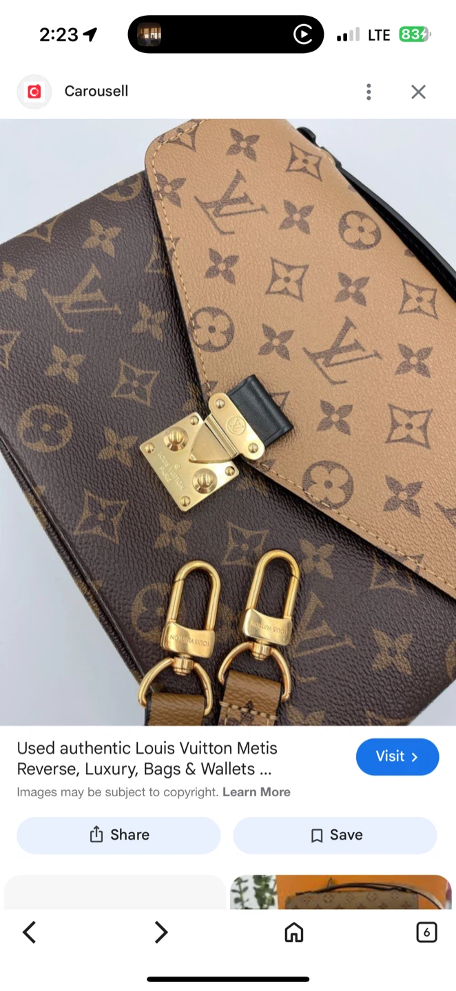 Louis Vuitton Metis Pochette Reverse Monogram - photo 2