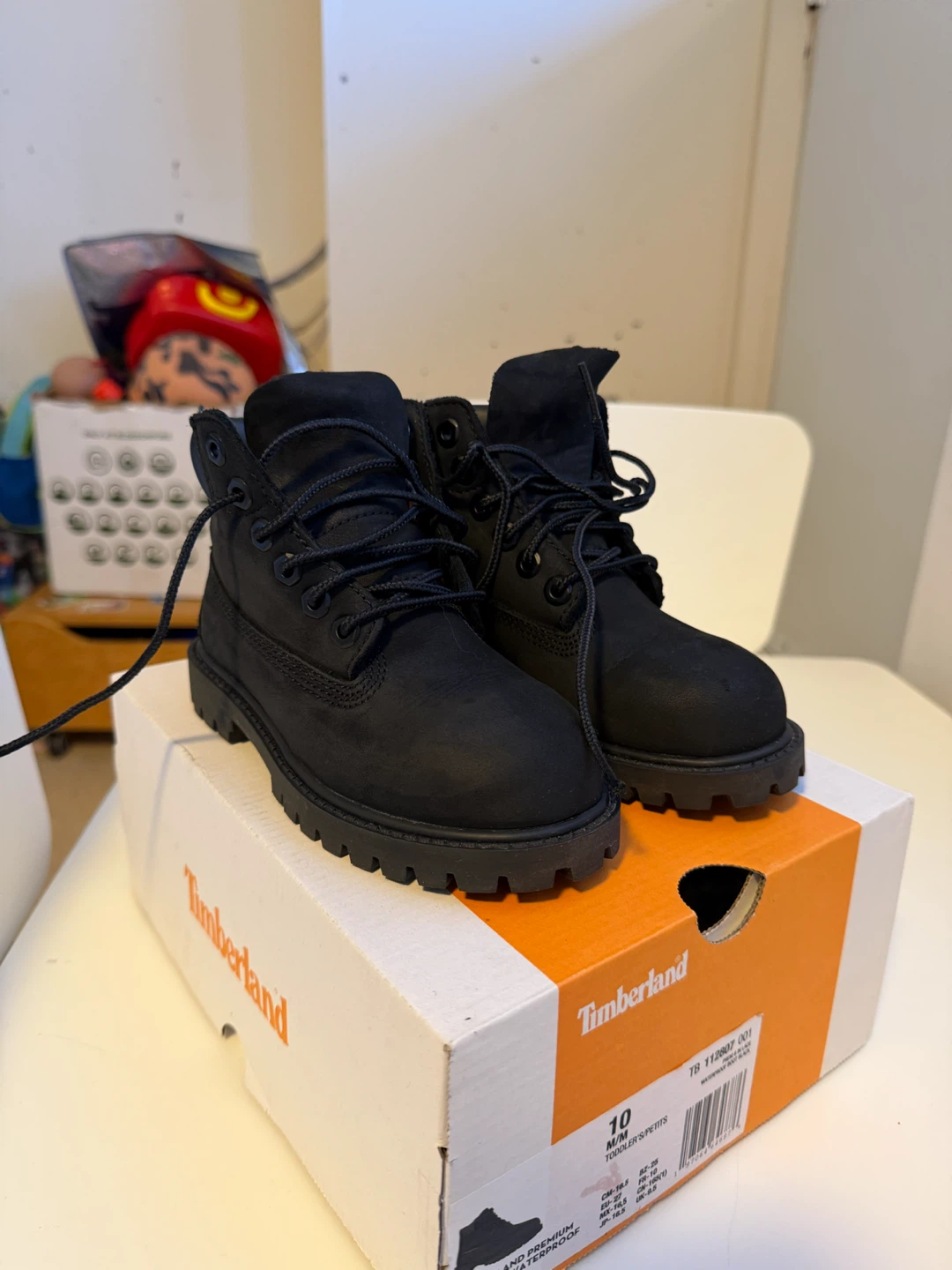 Timberland Premium 6-Inch Waterproof Boots Toddler Size 10