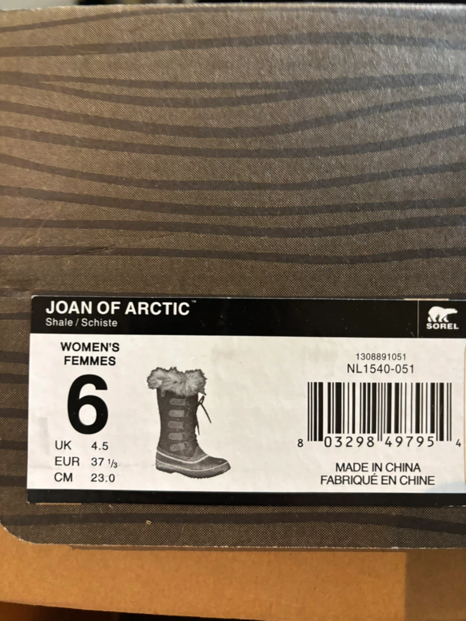 Sorel Joan of Arctic Winter Boots, Size 6