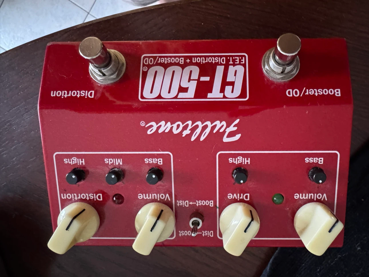 Fulltone GT-500 F.E.T. Distortion + Booster/OD Pedal