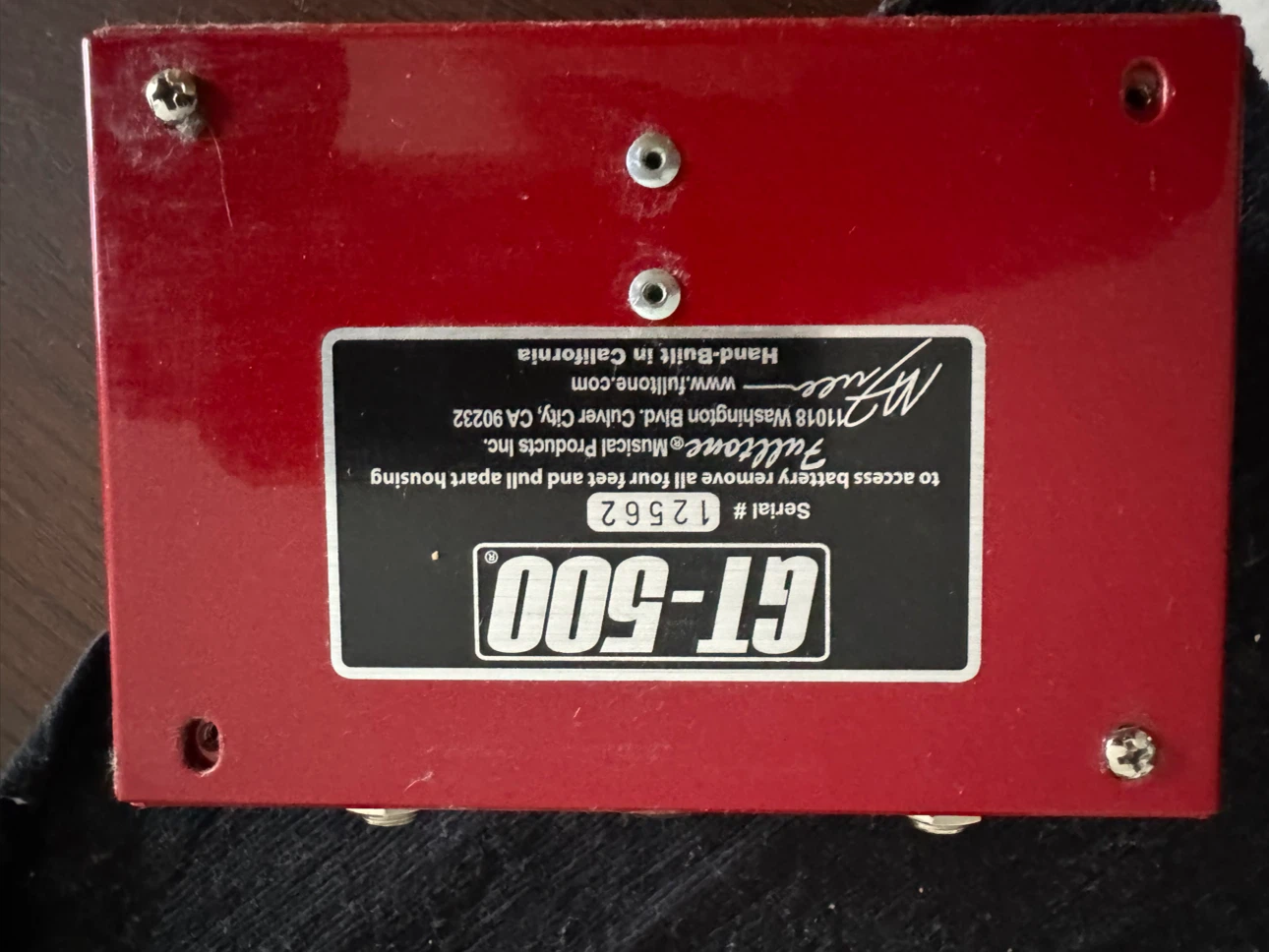 Fulltone GT-500 F.E.T. Distortion + Booster/OD Pedal - photo 2