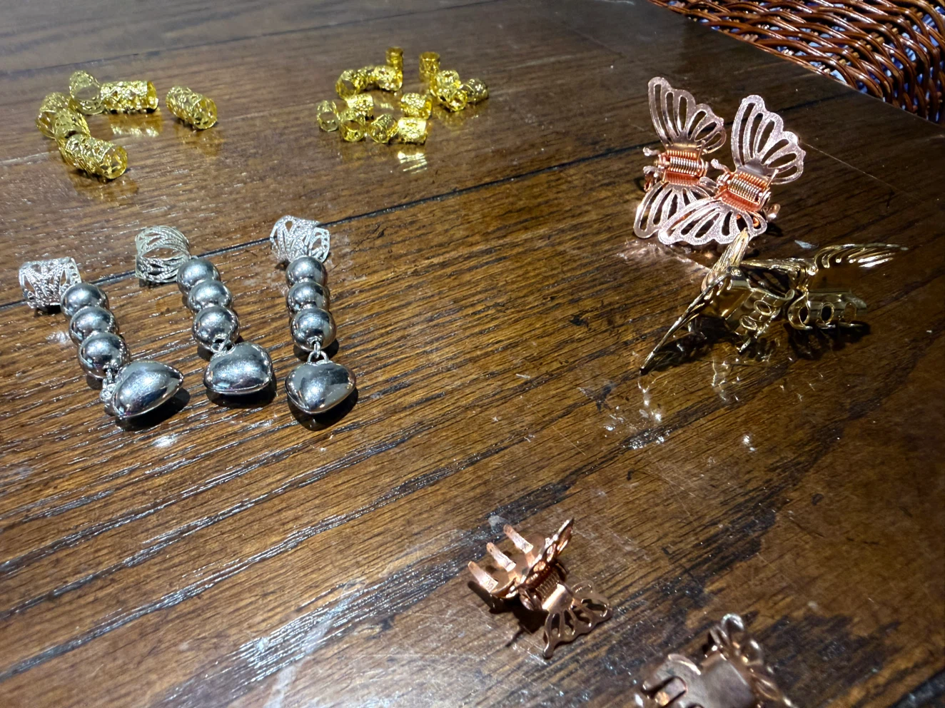 Assorted Hair Accessories and Braiding Beads - photo 3
