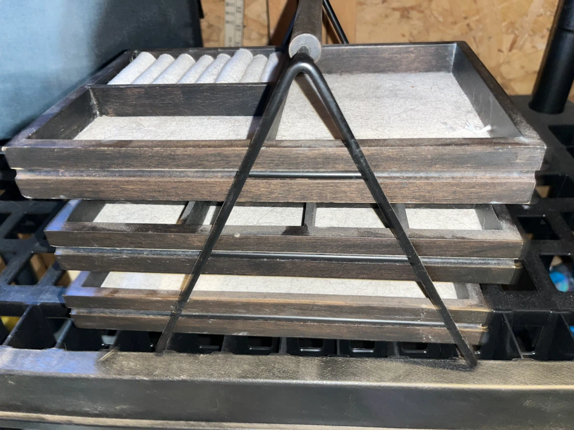 Stackable Wooden Jewelry Organizer Trays - photo 2