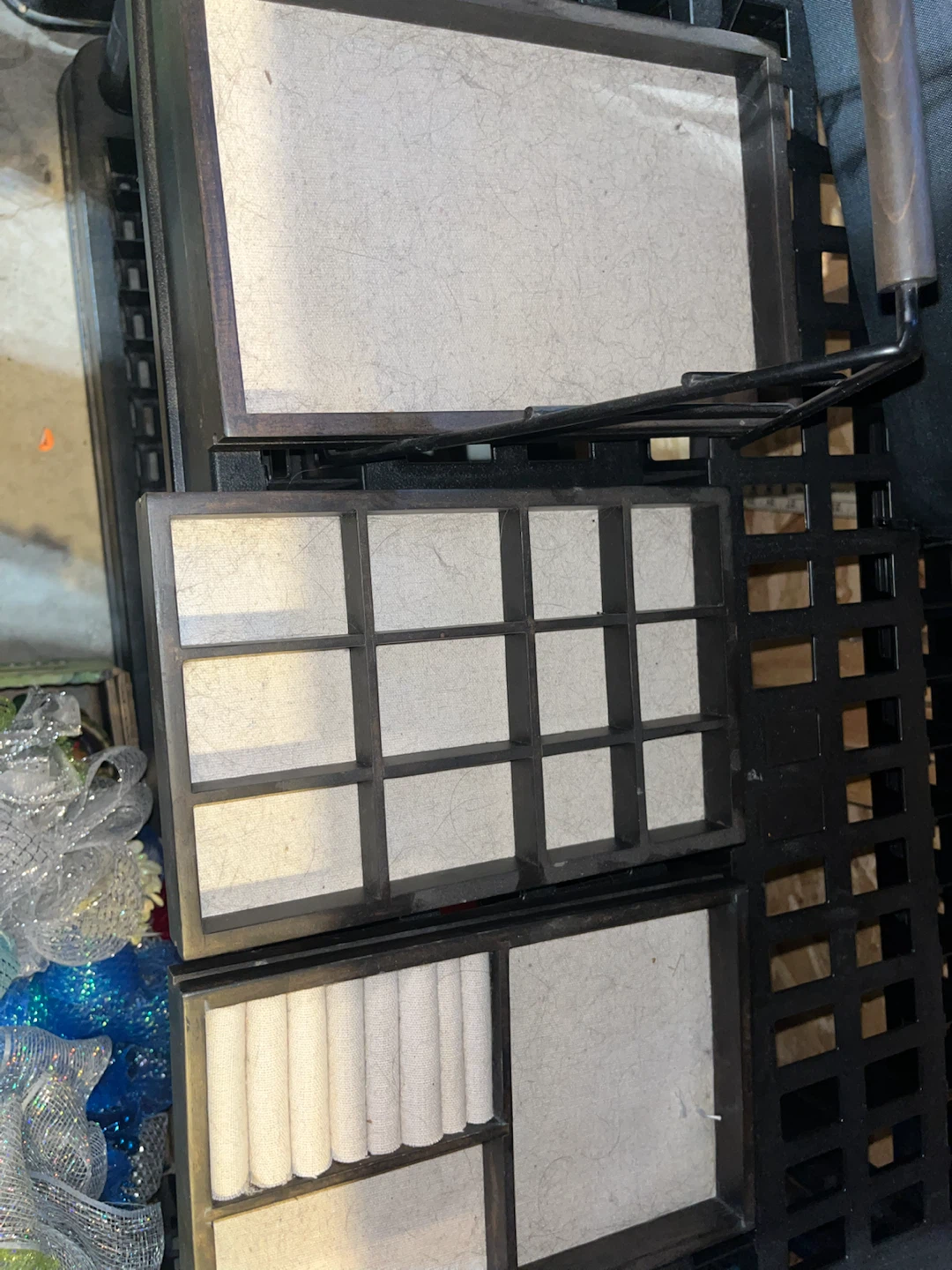 Stackable Wooden Jewelry Organizer Trays - photo 4