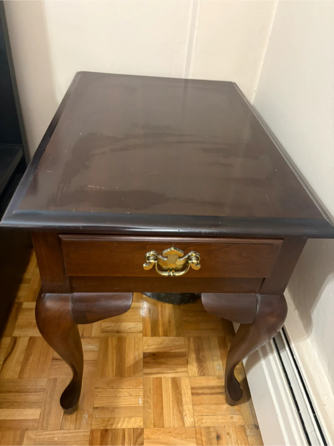 Side table with drawer - photo 3