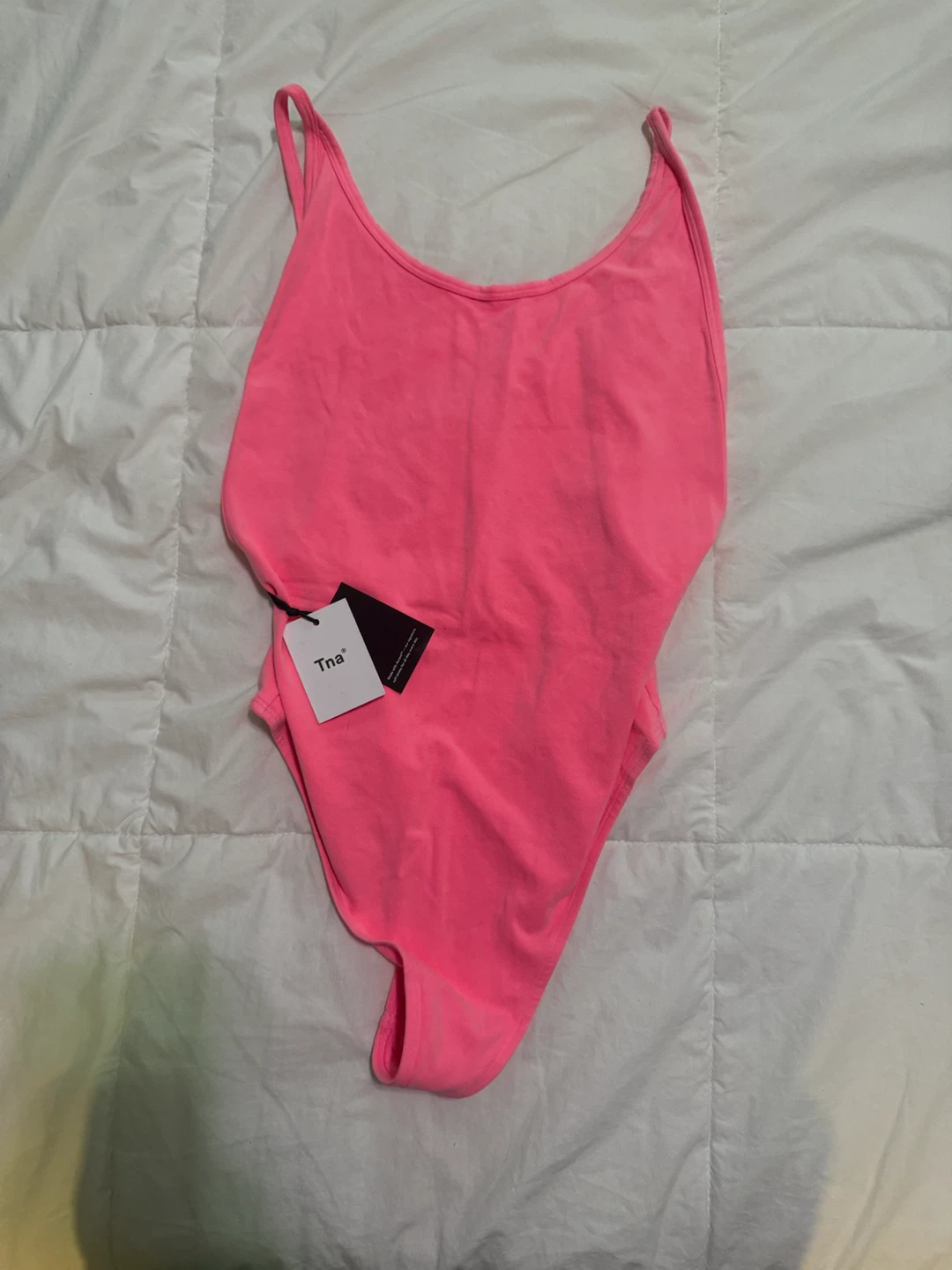 Tna Neon Pink & Yellow Bodysuit