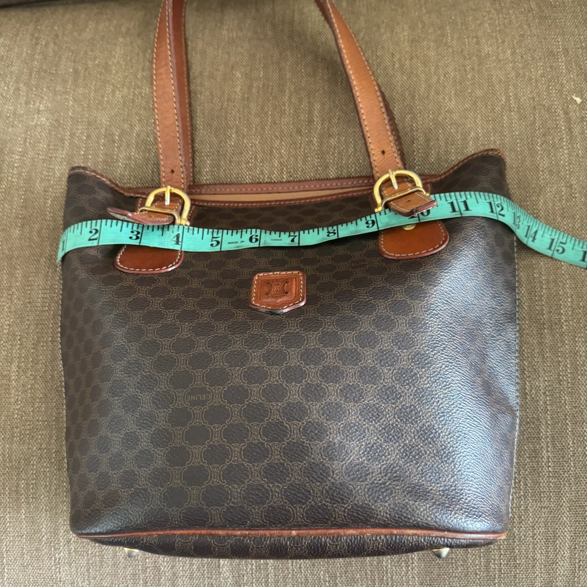Celine Macadam Print Tote Bag - photo 5
