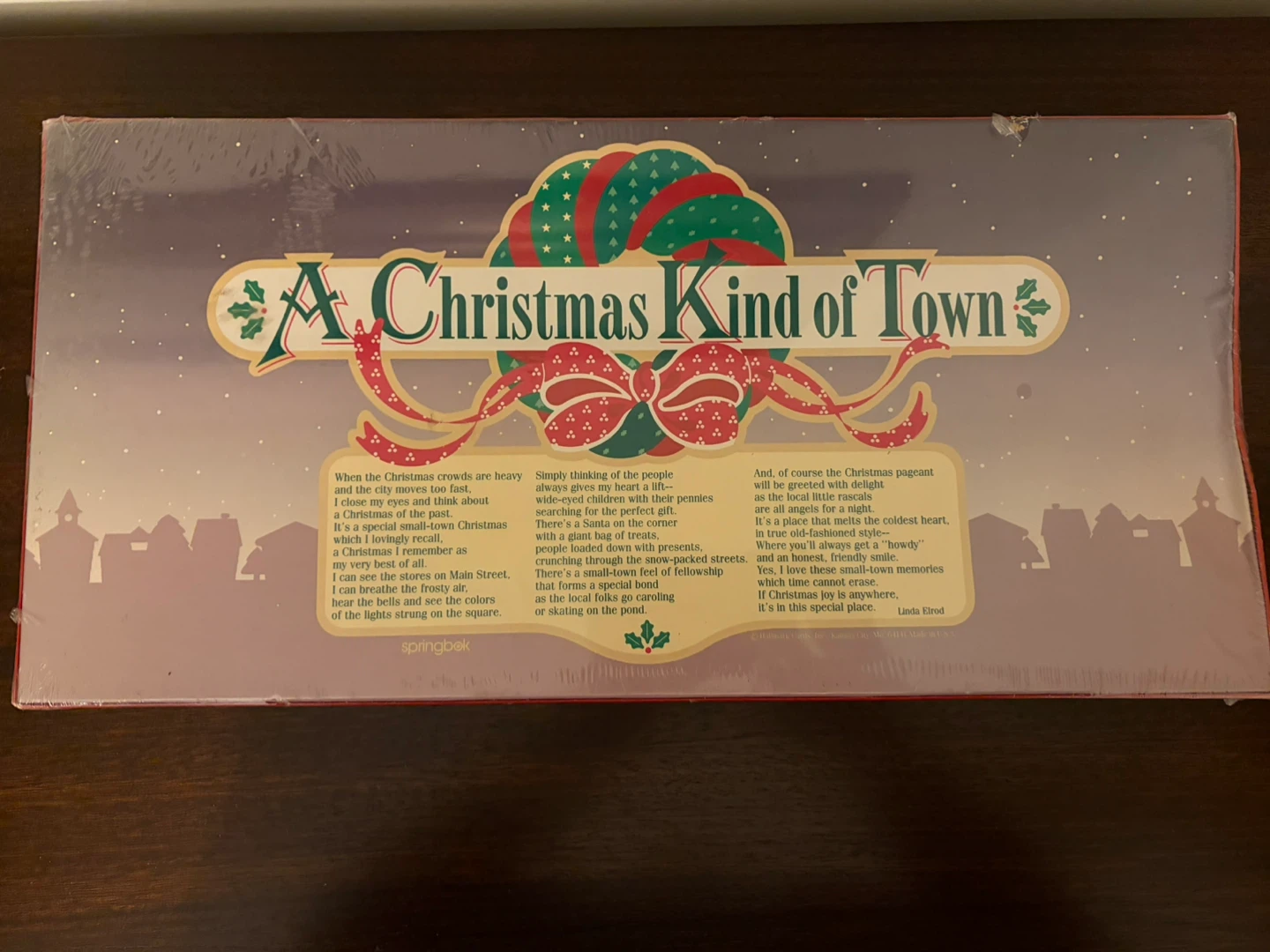 Springbok Panoramic Christmastown, U.S.A. Jigsaw Puzzle - photo 2
