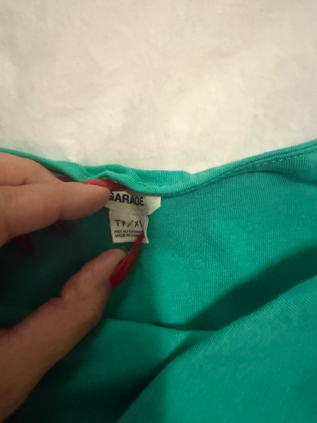 Garage Green Tube Top Size XS - photo 3