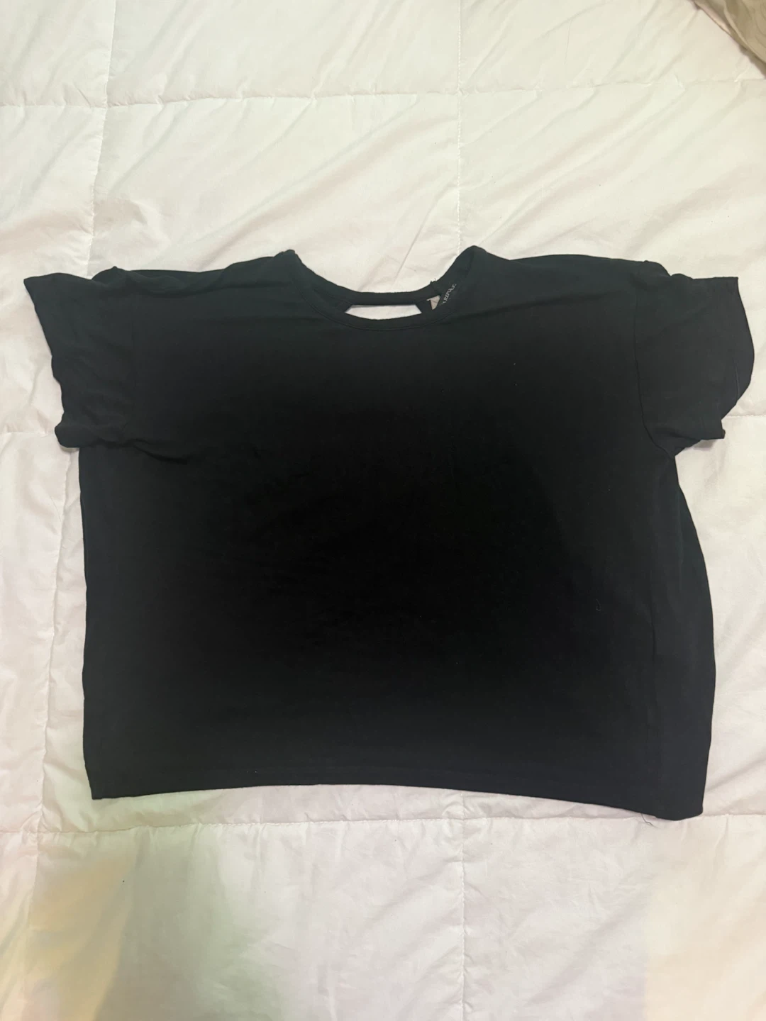 Banana Republic Open-Back Black Top