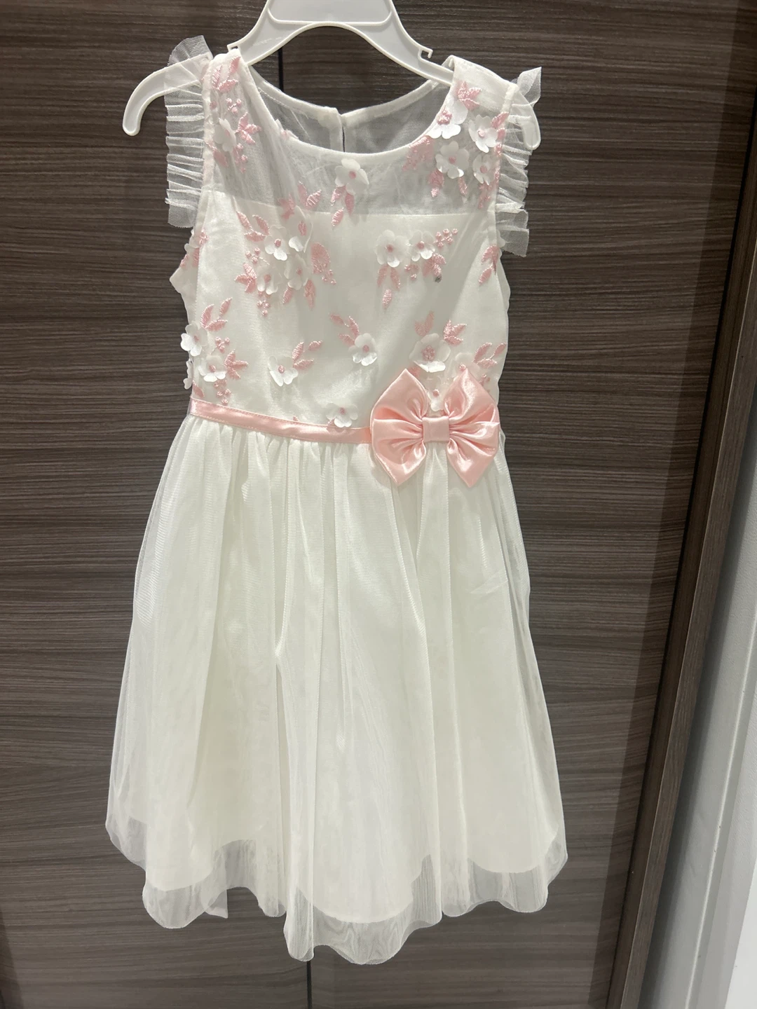 Jona Michelle White Floral Dress
