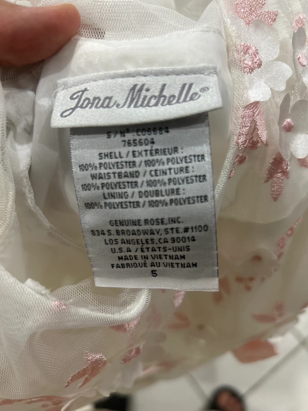 Jona Michelle White Floral Dress - photo 3