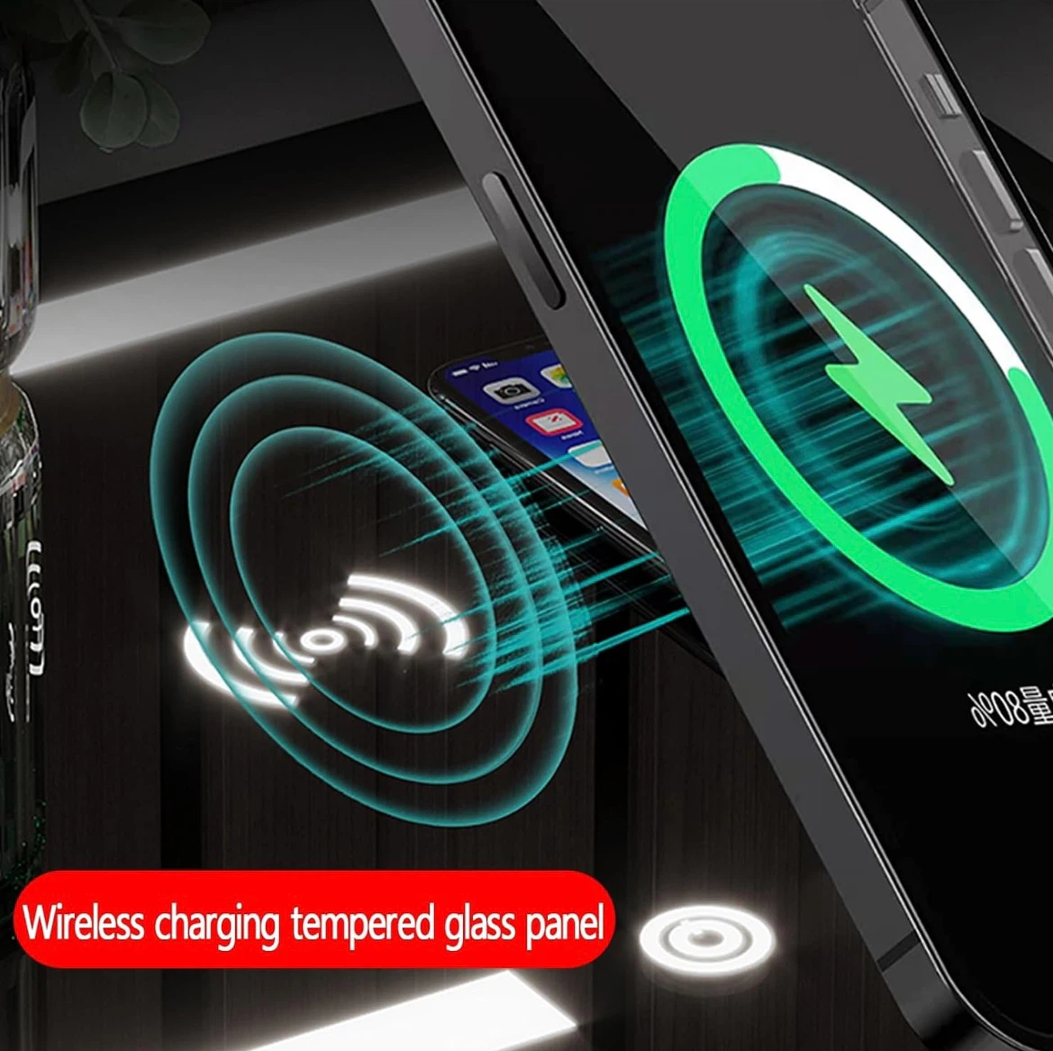 Smart nightstand with hidden safe table - photo 5