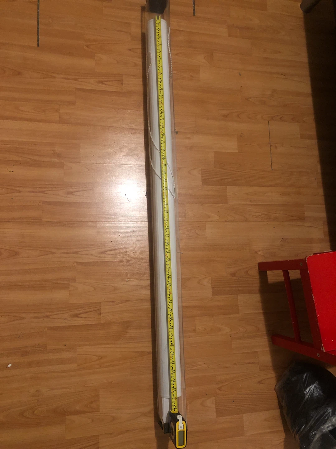 White Roller Blind. Never used