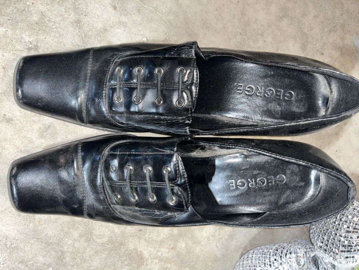 George Black Heeled Loafers - photo 2