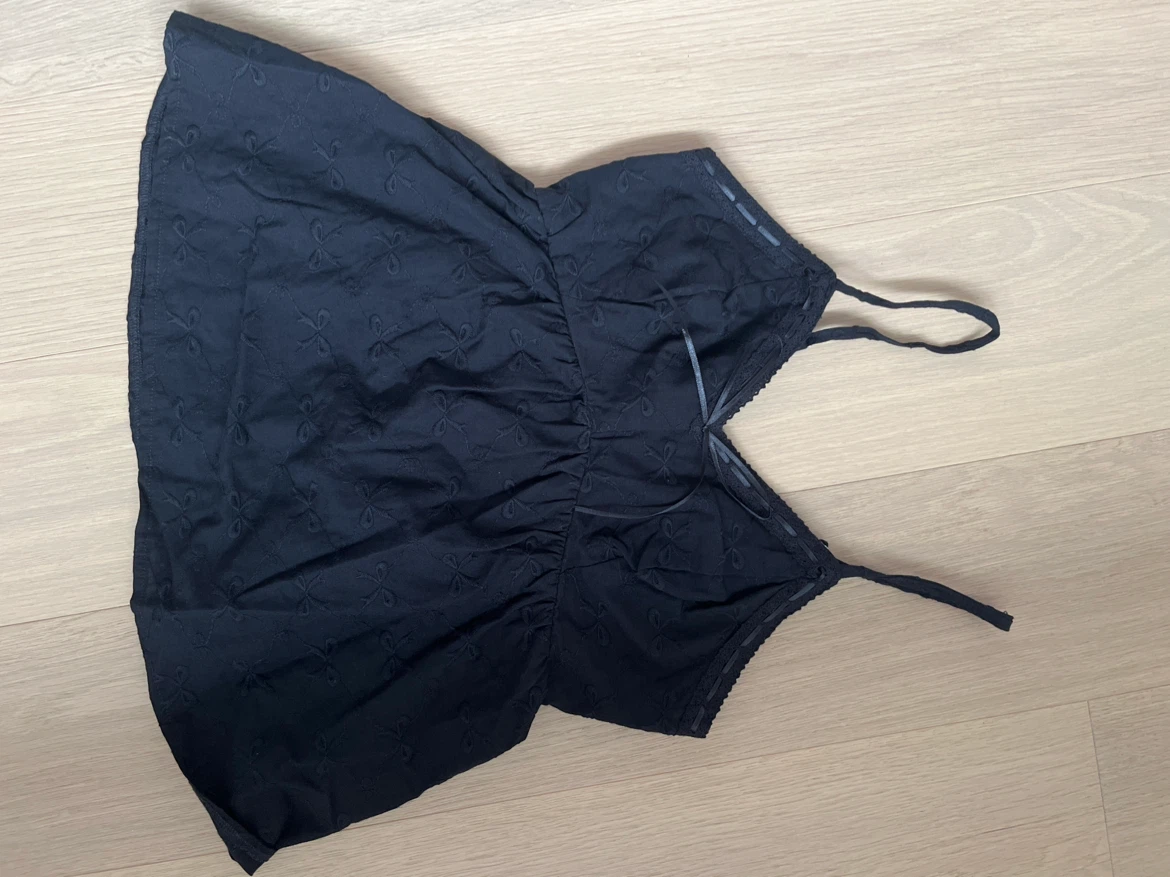 (NEW) Black babydoll Top