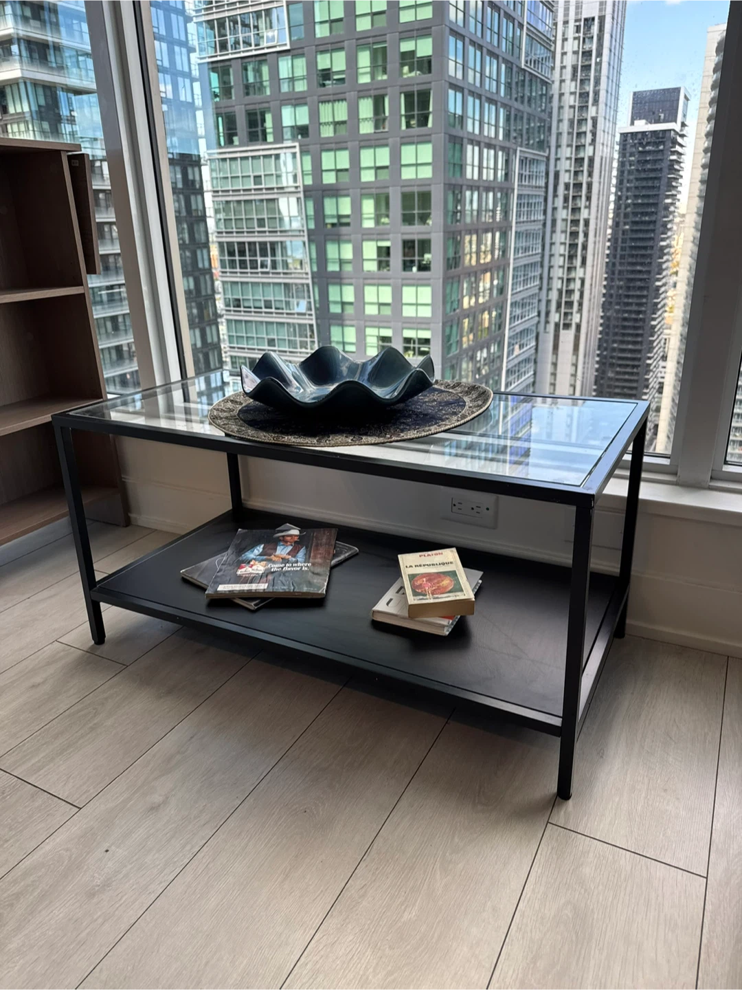 Glass coffee table - photo 3