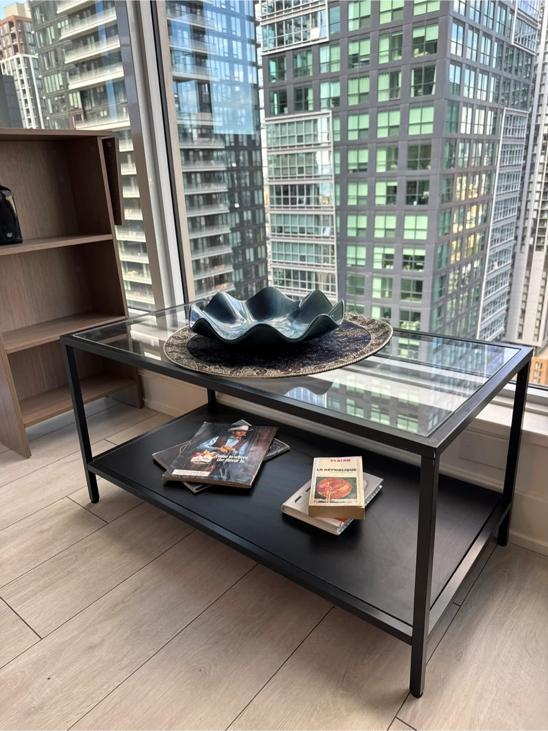 Glass coffee table - photo 4