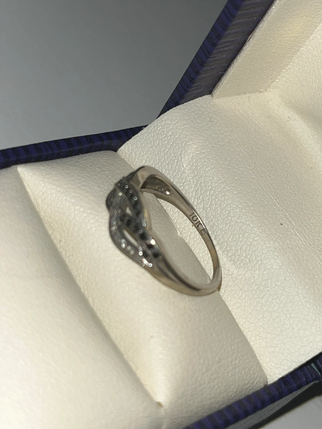 Ben Moss Sterling Silver Black and White Stone Twist Ring - photo 3