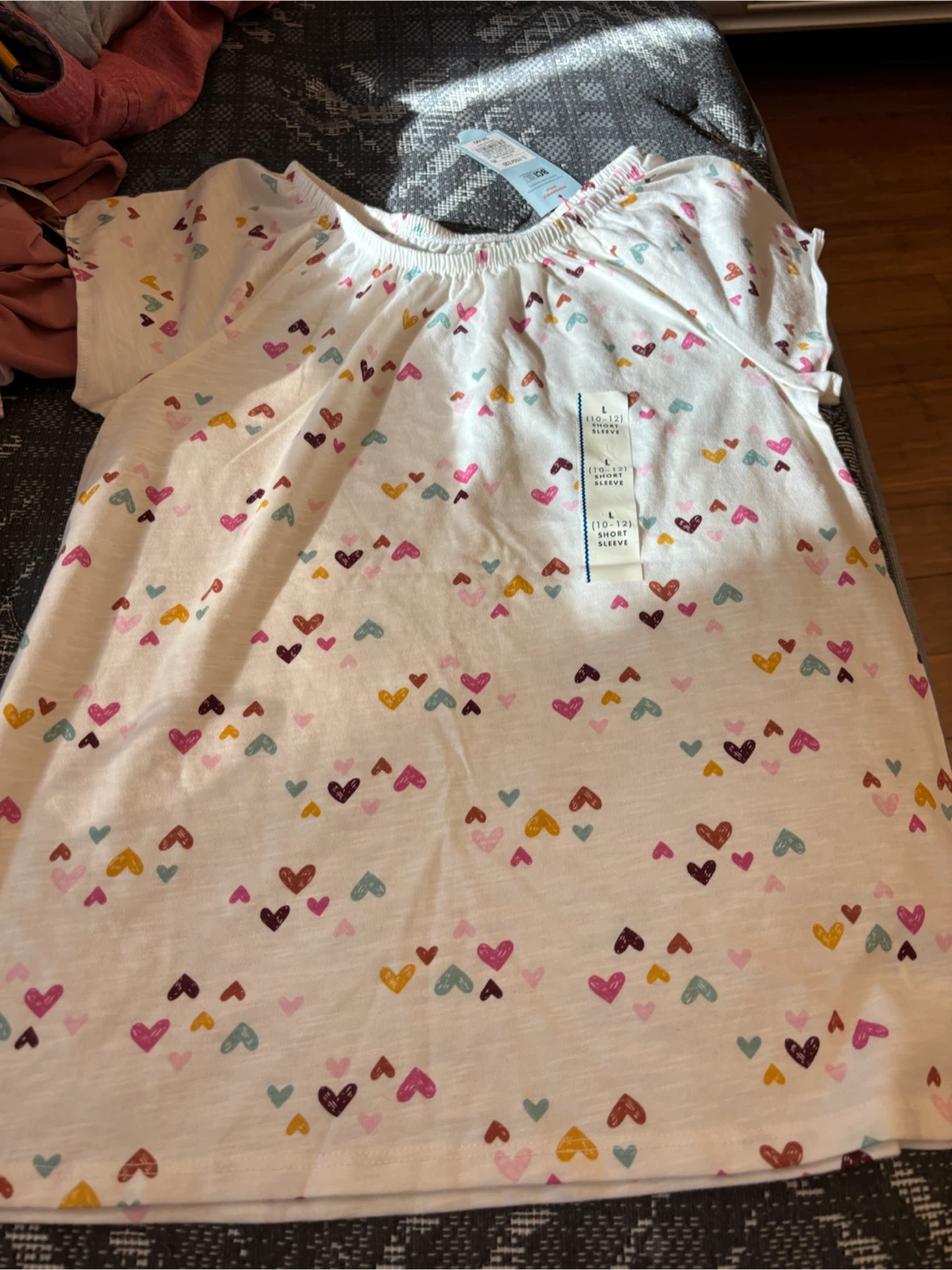 Lot of 3 Girls Graphic T-Shirts Size L (10-12) - photo 4