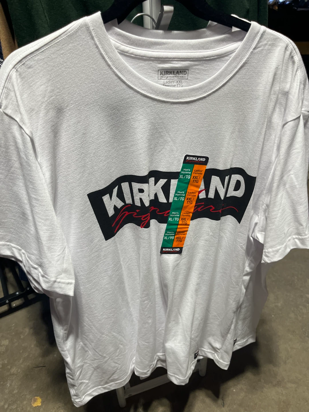 Kirkland Signature White T-Shirt
