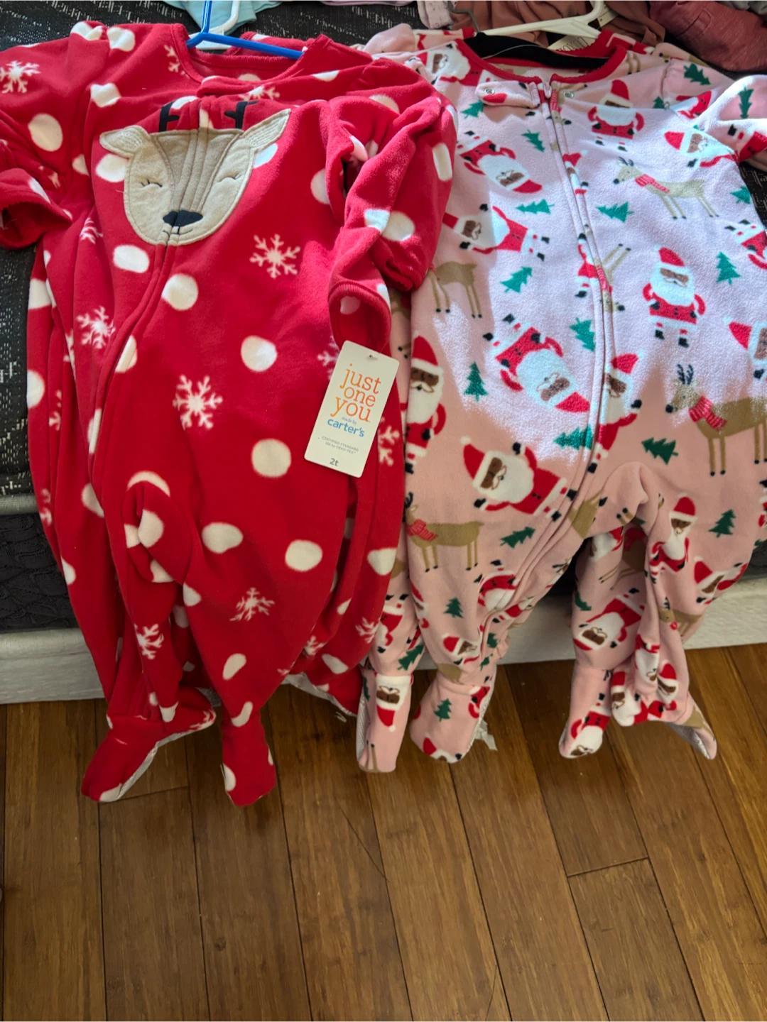 Set of 2 Just One You made by Carter's Fleece Sleepers, 2T - photo 2