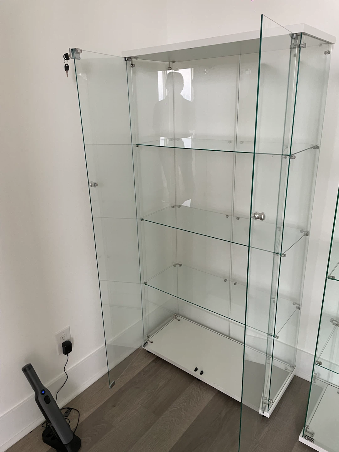 URGENT SALE, Glass Display Cabinet