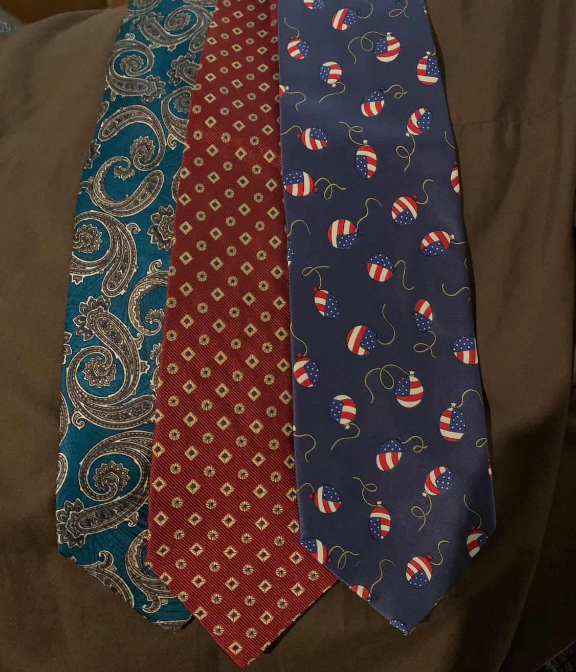 Set of 3 Men's Neckties