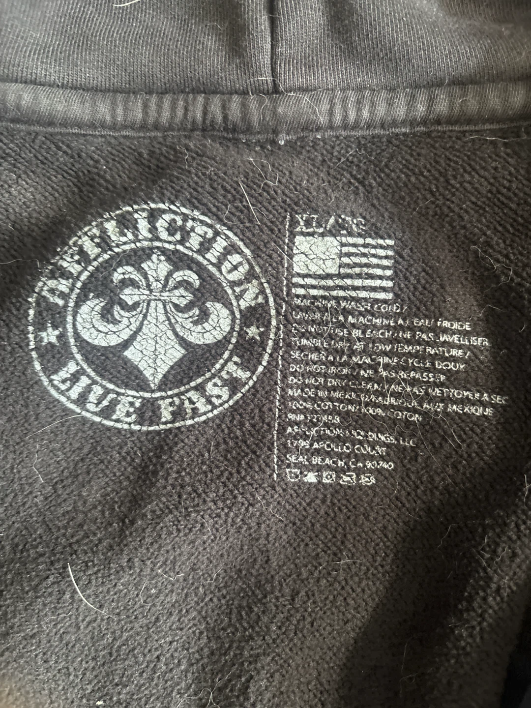 Affliction Graphic Zip-Up Hoodie - photo 3