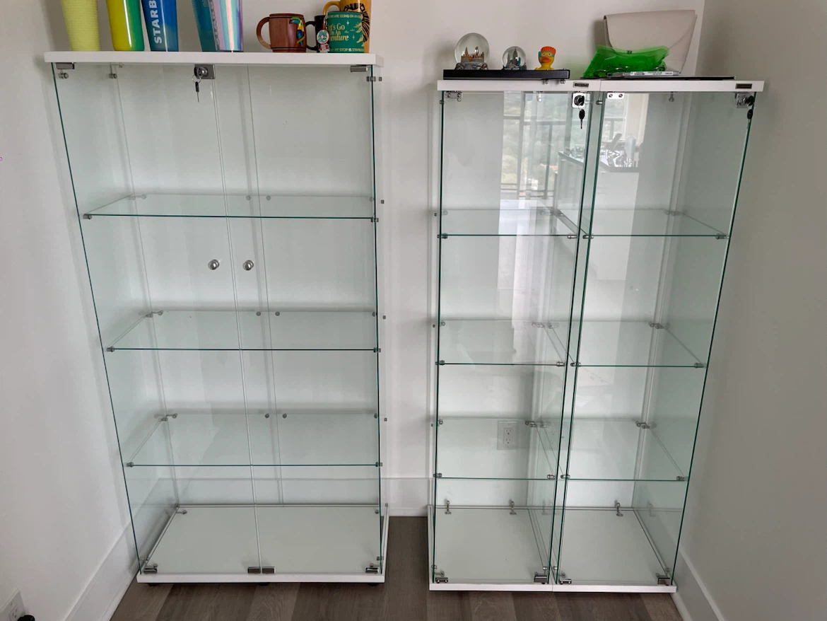 VIVOHOME Glass Display Cabinet - photo 2
