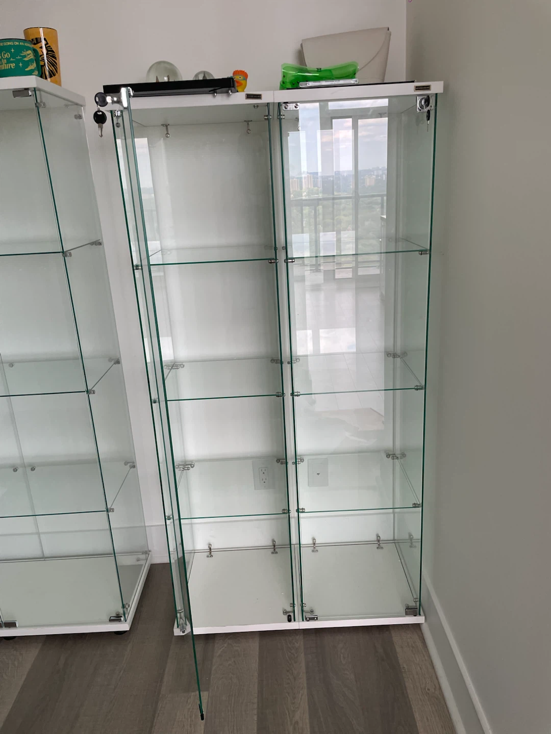 VIVOHOME Glass Display Cabinet - photo 3